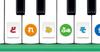 SUZUKI Melodion Kaimei Sticker Once your child learns the you can peel it off A convenient sticker DRM-1 sound, cleanly!