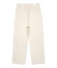 FALLETT Peach Cotton Curved Pants Ivory
