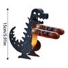 2in1 Dinosaur Hot Dog Roller & BBQ Forks Funny Monster Grill Compact Home Kitchen Outdoor Cooking Tool Picnic Party Accessory