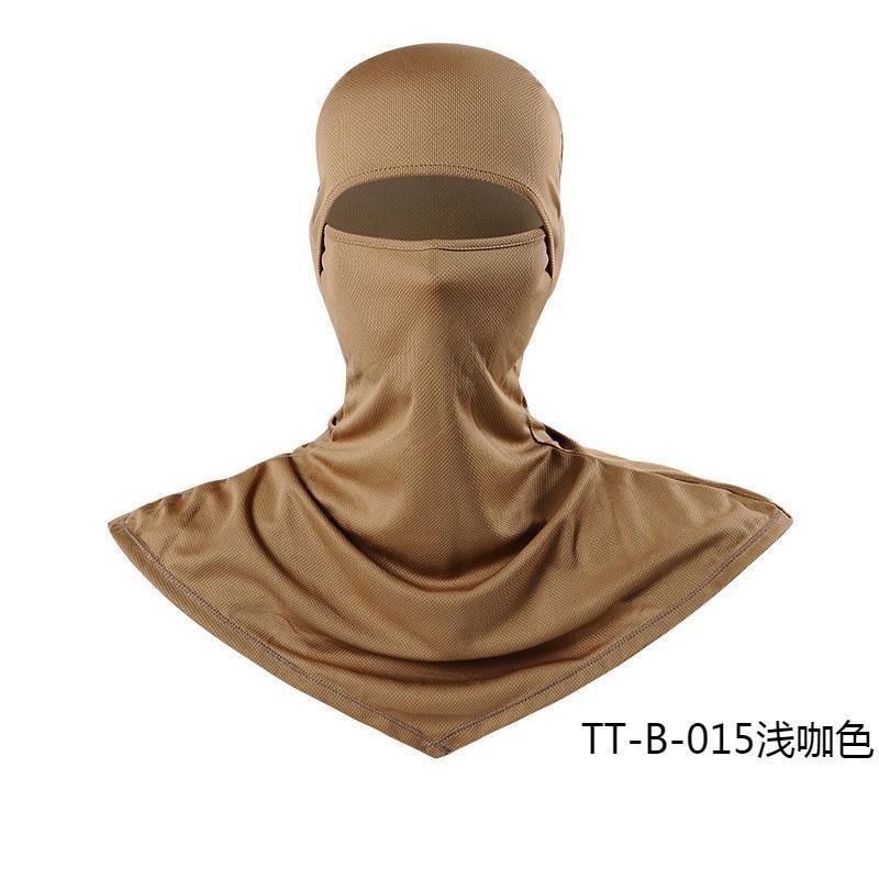 Male face mask UV protection cycling hood neck protection fishing sun protection full mask
