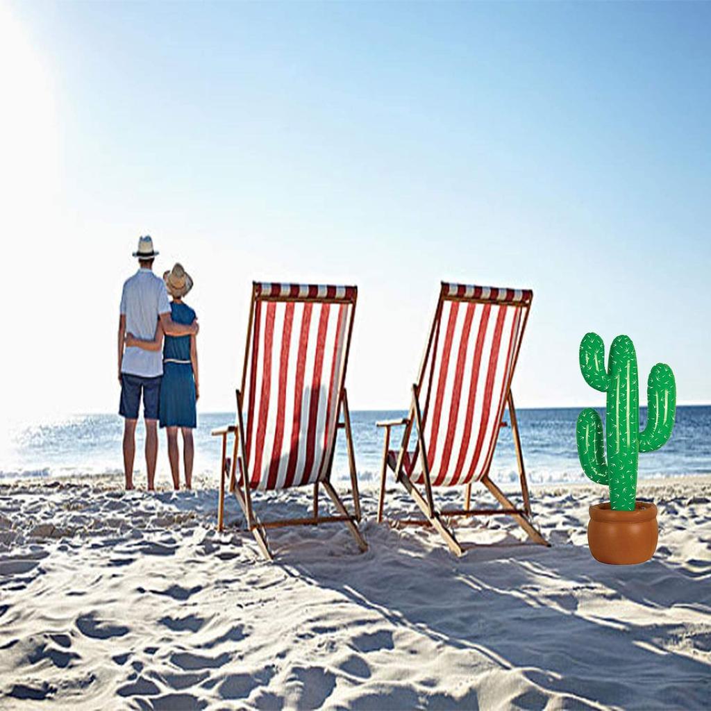 2 ks Nafukovací kaktus 35 palců Kaktus Strom Rekvizita Plážové pozadí Dárek Pro Haw