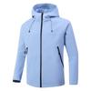 Unisex Outdoor Kapuzen-Softshelljacke - Winddicht, Wasserdicht & Atmungsaktiv für Frühling & Herbst Bergsteigen