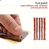 Emergency Tire Repair Kit - Quick Fix Heavy-Duty Glue & Rubber Strips for Cars/Trucks/RVs Puncture, On-the-Go Safety