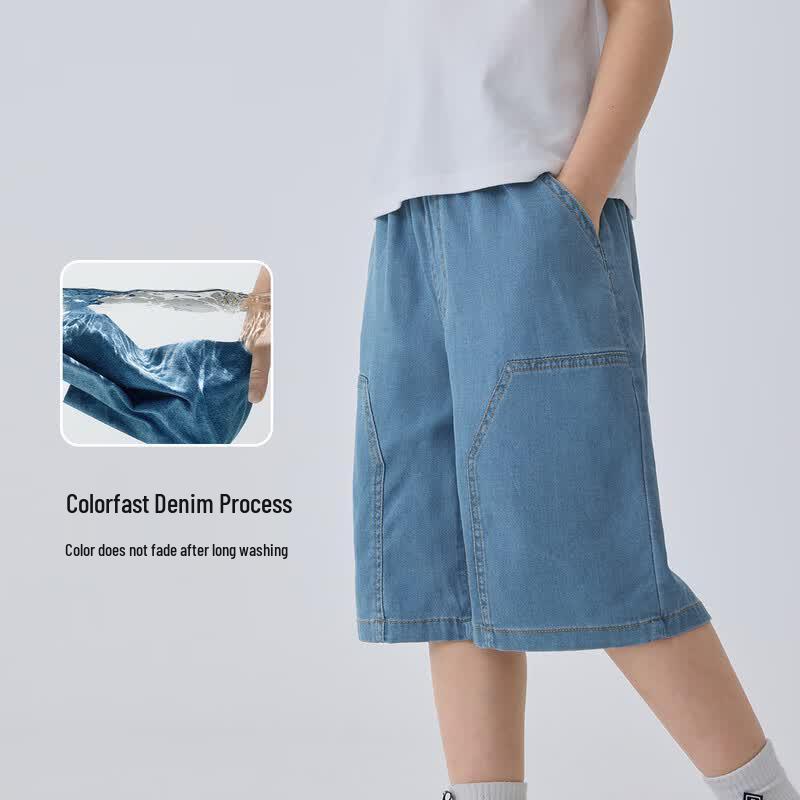 Boys' Tencel Denim Shorts