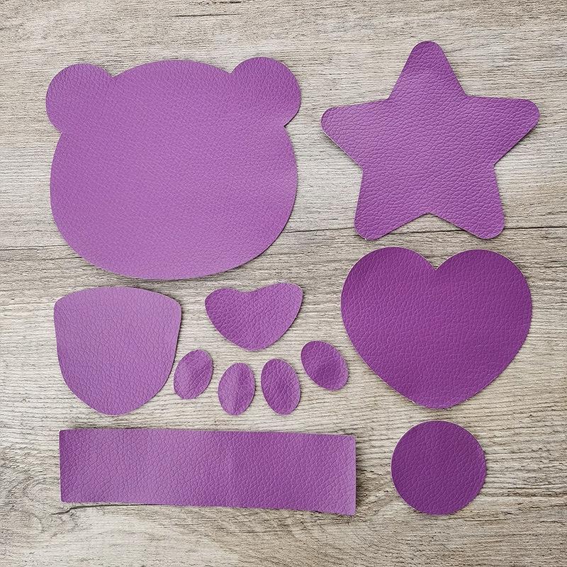 Selbstklebender Bär Kunstleder Reparaturflicken für Sofa- oder Zigarettenbrand-Schäden