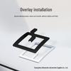 Black Decorative Covers for Zeekr 9X Car Logos - Front & Rear Metal Protection Accessories