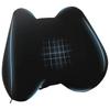 Back Support Pillow Black Memory Foam 40 X 32 X 13 Cm