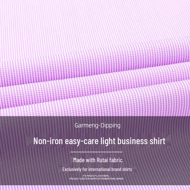 Luomon Men's Easy-Care Pure Cotton Professional Shirt