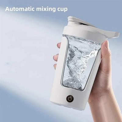 Copo de mistura elétrico para proteína em pó, copo de agitação automático, copo de café recarregável, copo de leite, chaleira esportiva portátil para agitação e condicionamento físico