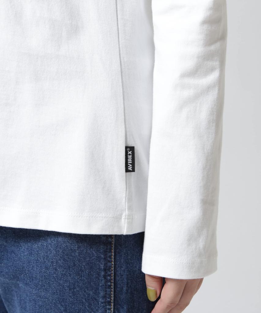 Tricou cu mânecă lungă anti-oboseală, mărimea L 120, bleumarin [Avirex], pentru femei, 783-2930602