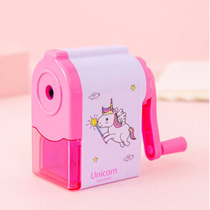 1-2 pcs Cute Unicorn/Dolphin Mechanical Sharpener For Pencil School Office Supplies Creative Stationery Back To School