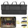 Car Trunk Organizer Backseat Hanging Organizer Storage Bag For SUV Car Black EXV