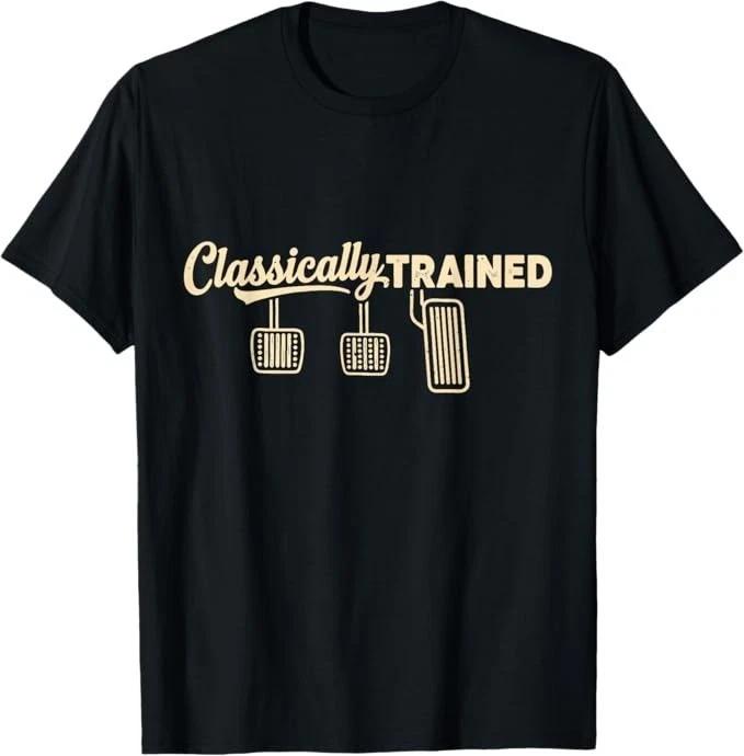 Unisex Adult Classic Graphic Classically Trained Three Pedals Manua... XXXXL
