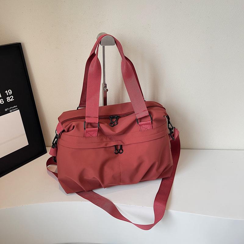 Large-capacity Casual Canvas Travel Bag for Men and Women, New Short-distance Business Trip Duffel Bag, Shoulder Crossbody Swimming Training Bag