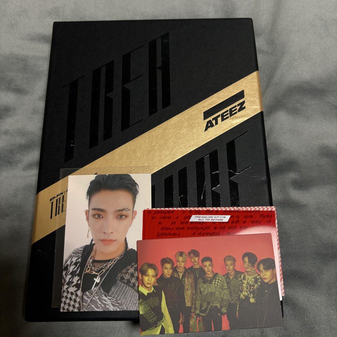 

[USED] ATEEZ TREASURE EP.FIN: ALL TO ACTION Black