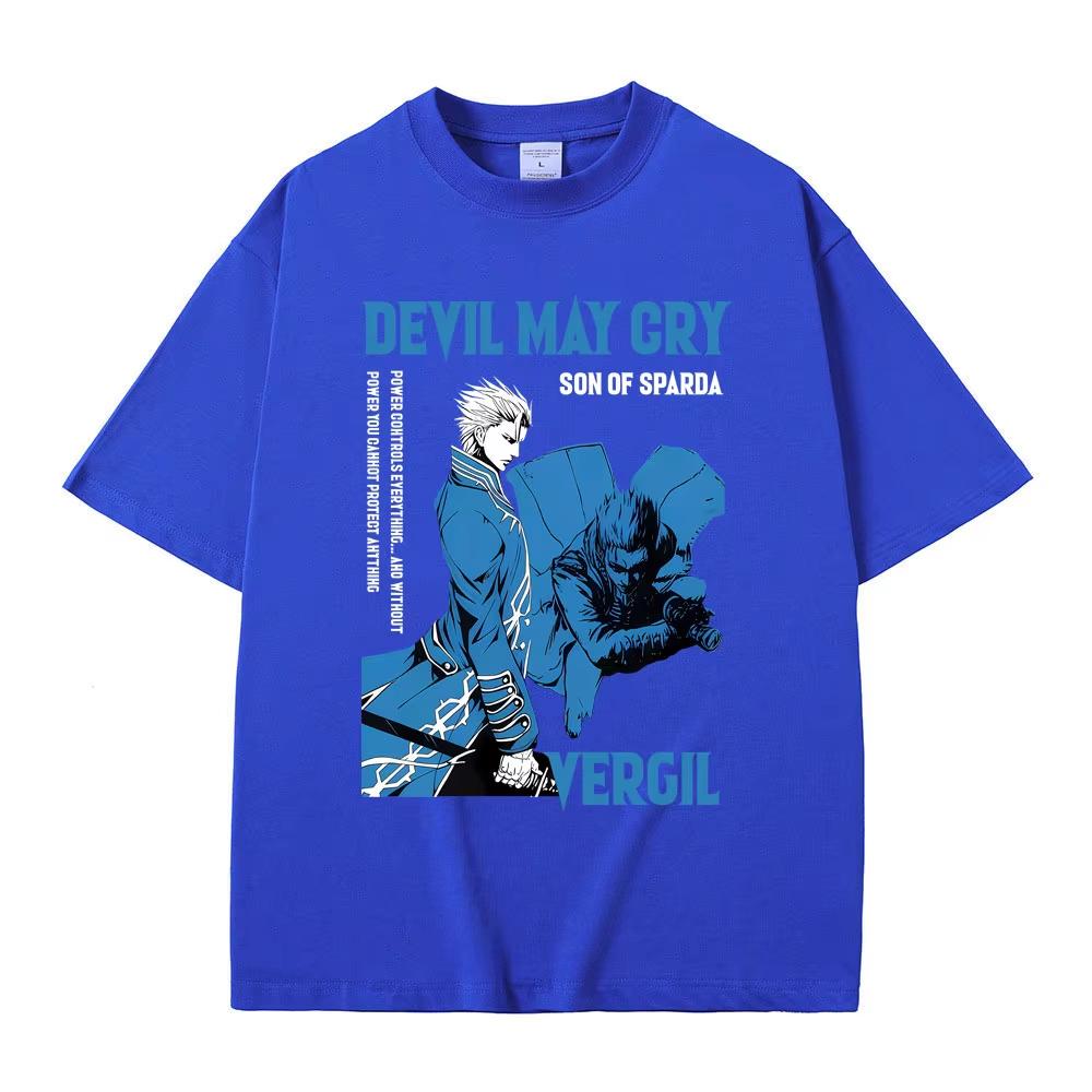 Game Enthusiast Vergil Tshirt Cool and Trendy Outfit Personalized Men Women Tshirt Fan Gift Highquality Daily Pure Cotton Top