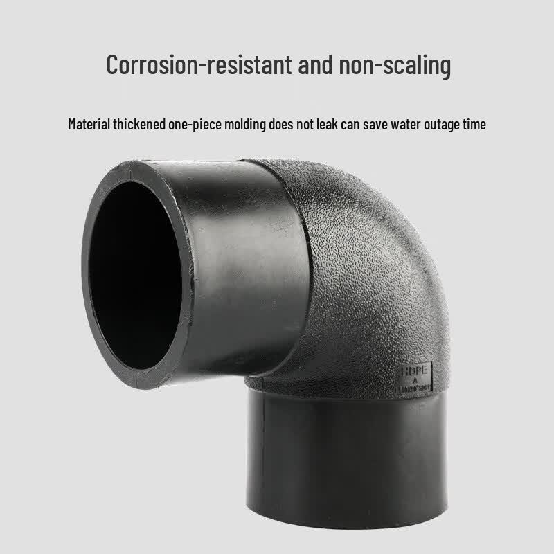 PE Plastic Right-Angle Elbow Connector