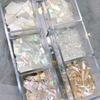 1 Box Nail Art Sequins Ultra-Thin Irregular Shape Stunning Visual Effect Reusable Wide Application Decorative Nail Beauty