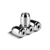 4Pcs/Set HAUSNN Anti-Theft Tire Valve Stem Caps for Car Trucks Motorcycles Valve Stem Cap Dustproof Seal Lock Tight Fit