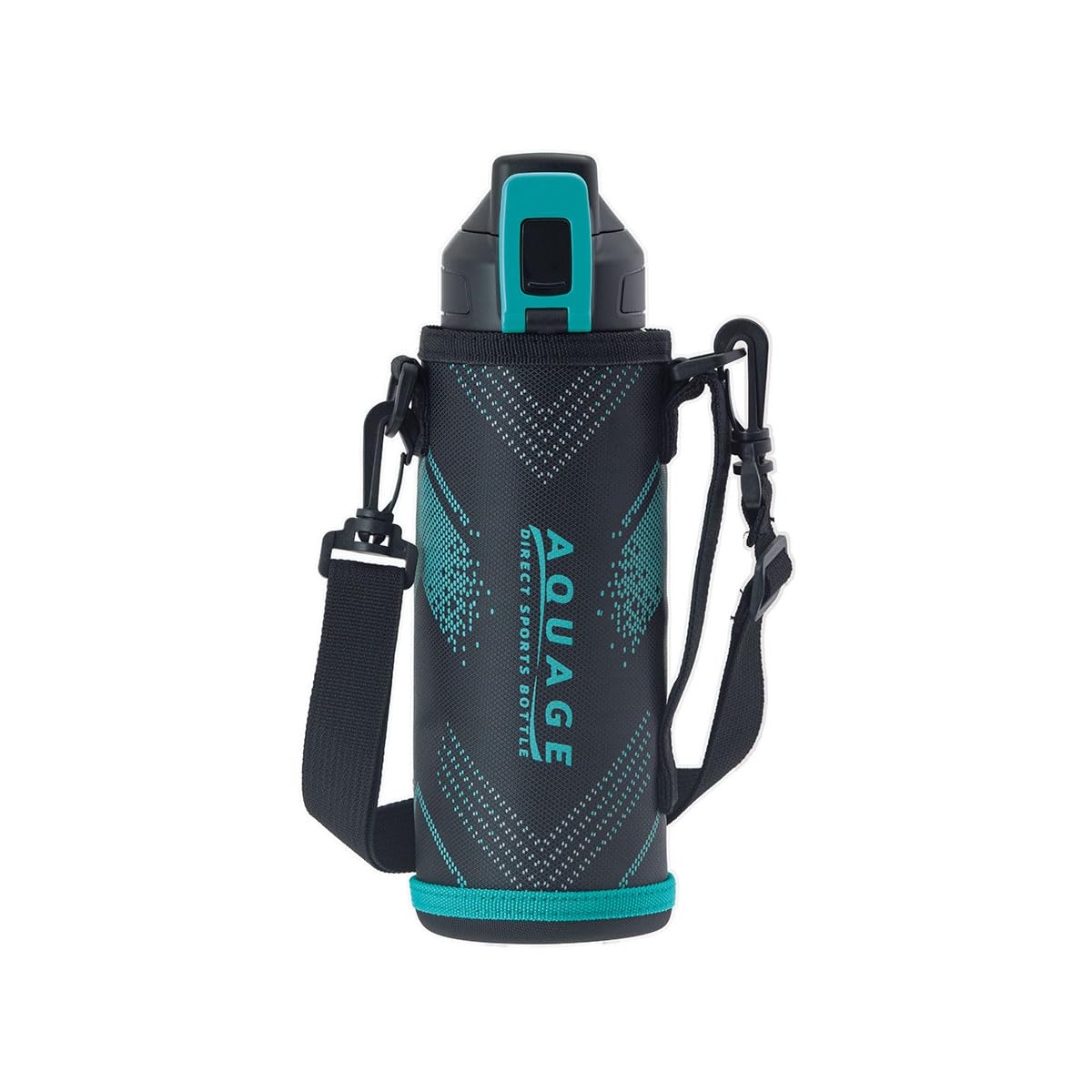 

Atlas Water Elementary School Direct Cover Strap Direct для холодного хранения, нержавеющая сталь, вакуумные спортивные напитки, одна простая в использовании бутылка AQUAGE, 800 мл, для детей,