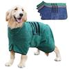 Quick-Dry Dog Robe Large Dogs Microfiber Pet Towel Coat Highly Absorbent Bath Wrap