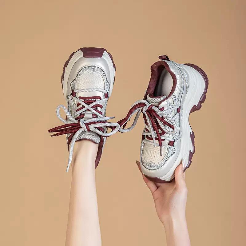 Anti-slip Shoes with Built-in Height Increase, Soft and Comfortable, New Style, Thick Sole, Casual Shoes