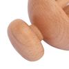 Ergonomic Handle Manual Massage Tool Mushroom Shape Wooden Massager Scalp Massager  Full Body Use