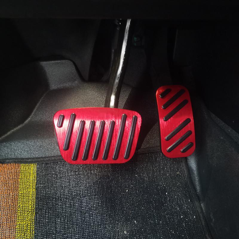 For Lexus LX700h LX 700h 2025 2026 Metal Accelerator Pedal Brake Non-slip Cover Wear-Resistant Mat Car Styling Accessories