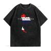 Thai Map and Flag Souvenir Distressed Thailand T Shirt vintage Washed Unisex Top For Everyday Wear Stylish streetwear Casual