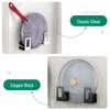 Wall-Mounted Stainless Steel Pot Lid & Cutting Board Holder - Punch-Free Kitchen Storage Rack