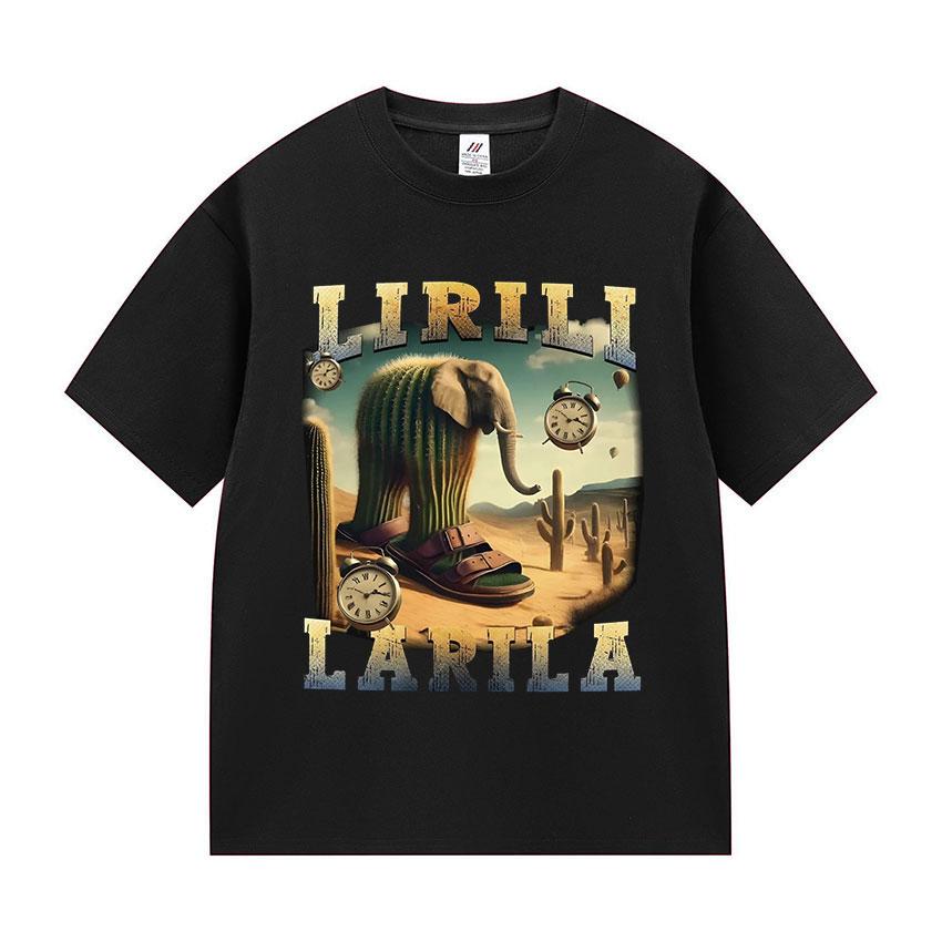 Limitované Bombardino Krokodýl Vtipné Meme Tričko Pánské Dámské Letní O-výstřih Krátký rukáv Tričko Módní Vysoce kvalitní Bavlněná Trička