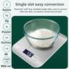 Smart Nutrition Scale - Waterproof Electronic Weighing with Stainless Steel Platform - High Accuracy for Health Foods & Baking