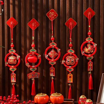 2026 Chinese New Year of the Horse Pendants: Festive Living Room Decorations for Spring Festival