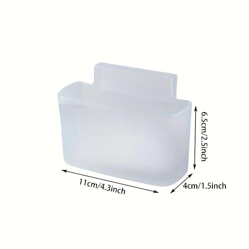 Sliced Cheese Holder for Fridge, Refrigerator Side Door Organizer, Hanging Storage for Kitchen, Storing Seasoning Box