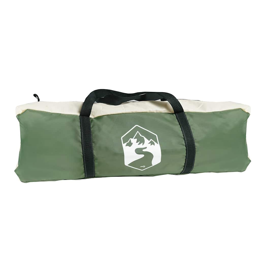 Dome Family Tent for 9 People Green Waterproof