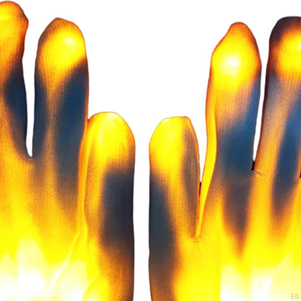 ing Neon Gloves Rave Party Supplies Colorful Glow Finger Lights for Dark Halloween