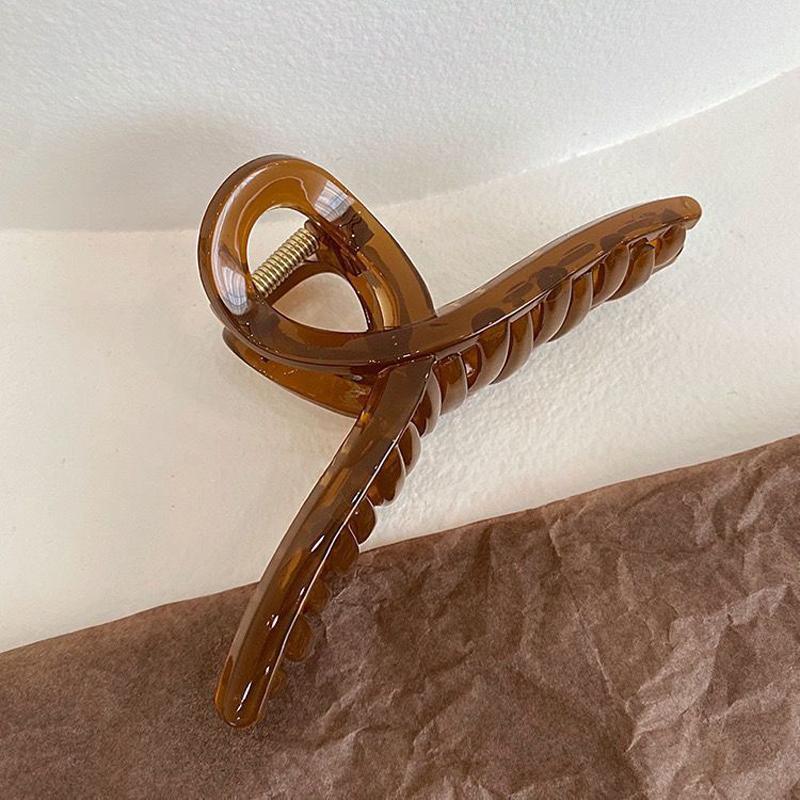 Duży klips rekinowy Płytka temperamentu Spinka do włosów Prosty klips krzyżykowy Klips do włosów do łazienki Chwytak do włosów z tyłu głowy Akcesoria do włosów 3 szt.