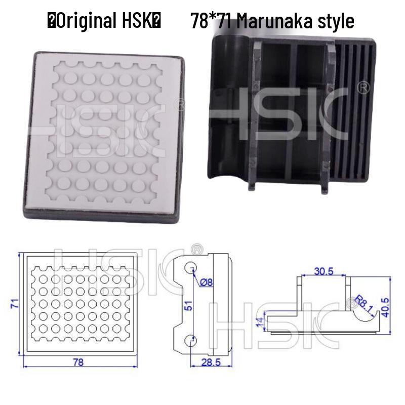 Automatic & Semi-Automatic Edge Banding Machine Accessories: Conveying Chain Block & Pressure Roller for Woodworking Machinery