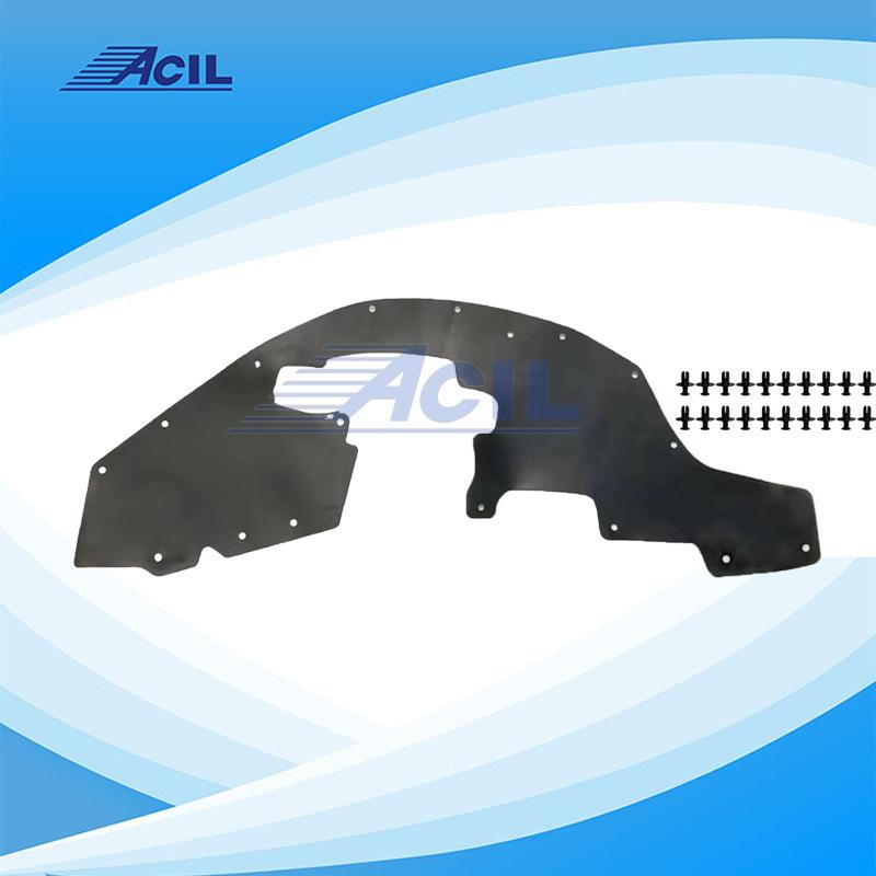 Splash Guard Fender Liner Protective Cover Compatible with 2007- Toyota Land Cruiser LC200 Lexus LX570 Front Wheel 2 Pieces