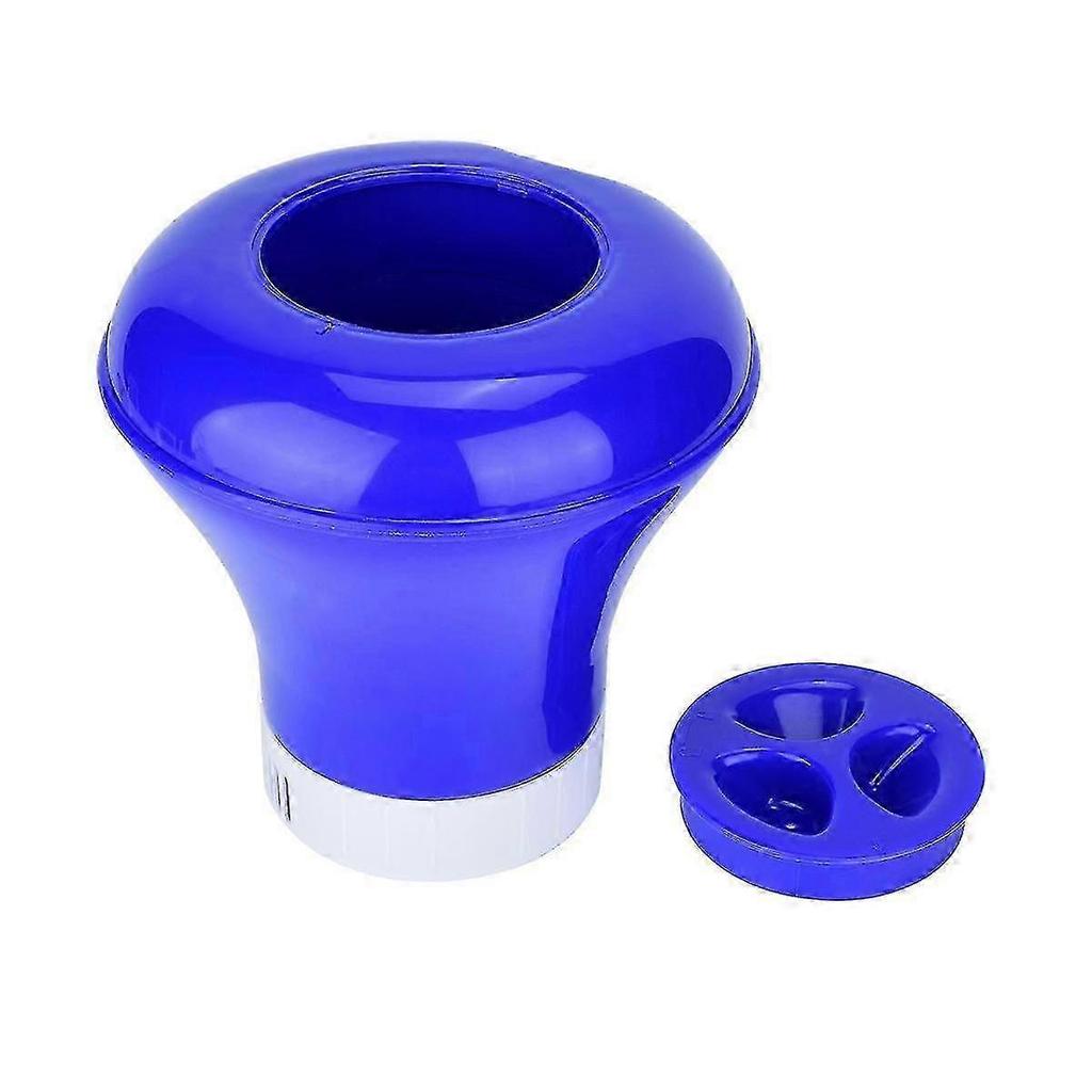 Automatic Applicator Pump Swimming Pool Floating Chlorine Dispenser With Thermometer Disinfection_m24