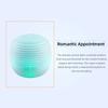 Aromatherapy Mini Humidifier 100ml Capacity Lantern Shape Diffuser for Yoga, Office Focus, and Car Travel with 7 Calming Lights