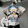 One Piece Luffy Gear 5 Anime T Shirt Men Women Short Sleeve Tee 2026 Summer Y2k Clothes Graphic Print Streetwear Casual Tops