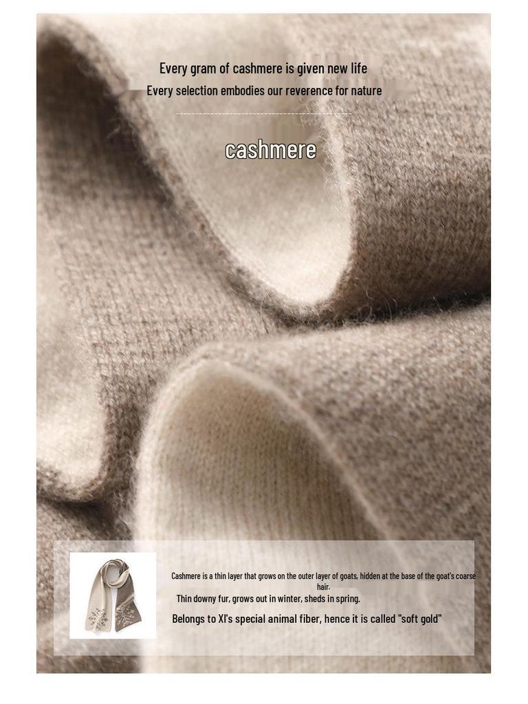 Unisex Kaschmirschal: Roter Colorblock Schneeflockenstrick, Warme dicke Wolle für den Winter