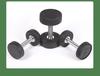 Non-Slip Rubber-Coated Cast Iron Dumbbell for Gym & Home Training