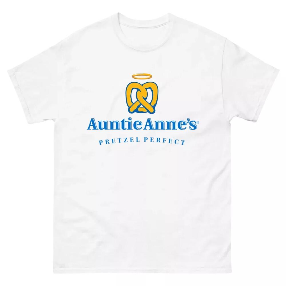 New Auntie Anne#039;S Pretzel Store Unisex Tshirt S5XLwhite color Unisex T-Shirt L