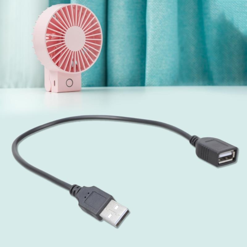 30cm Long USB 2.0 Male To Female Extender Cord Power Wire for Computer TV Charger Electronics Device Connection