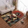 Samurai woman red umbrellacarpet Yoga living room room decor children's crawling mat doormat area rug games floor mat
