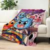 Úžasný svět G-Gumballa Deka Příjemná k pokožce pohodlí teplá měkká plyšová deka vhodná pohovka obývací pokoj kancelář ložnice