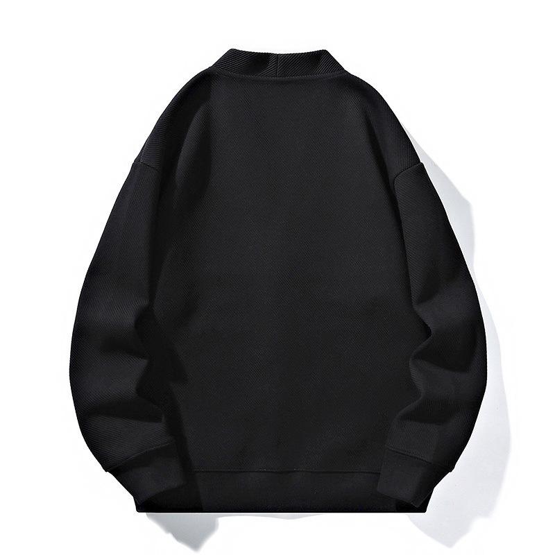 Pánský svetr kardigan Jarní a podzimní trendový kabát Ležérní pánské volné oblečení ve stylu Hongkongu