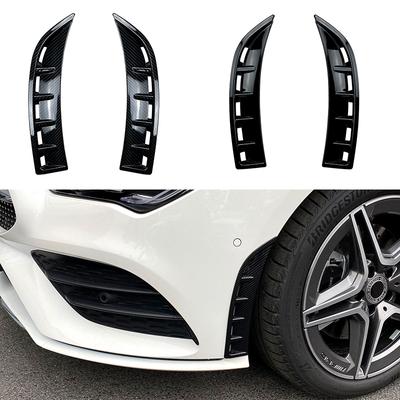 Przedni Zderzak Listwa Spojler Typ Ostrze Wiatru Dla Mercedes C118 X118 AMG CLA35 CLA250 CLA220 CLA200 CLA180 2019-2022 Wygląd Karbonu